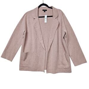 NWT JCrew Eloise Sweater Blazer Soft Pink Size Medium